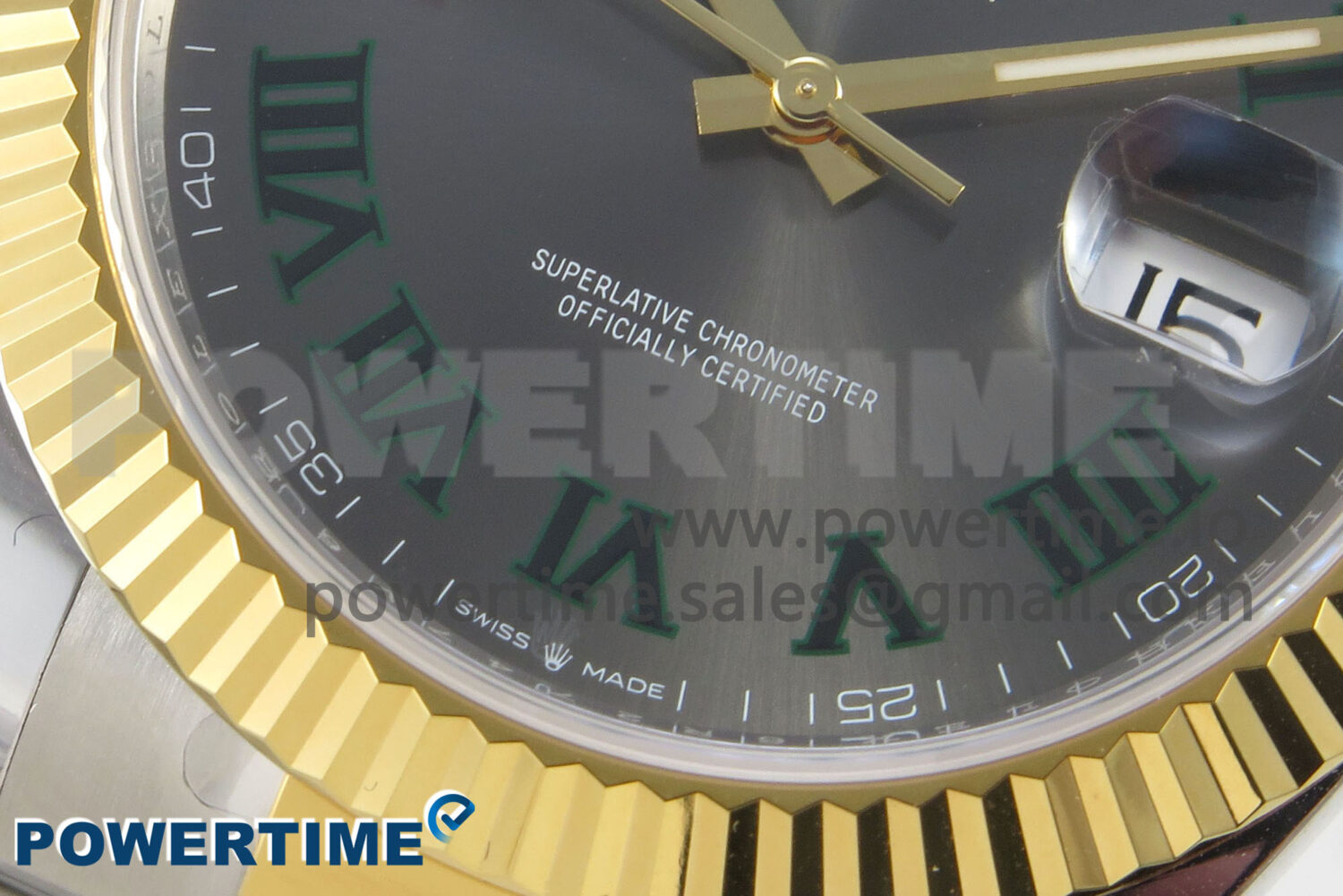 DateJust 41 126333 SS/YG ARF 1:1 Best Edition Gray Roman Dial on Oyster Bracelet SH3235 (Weighted) - Image 5
