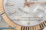 DateJust 41 126331 SS/RG ARF 1:1 Best Edition White Texture Stick Dial on Oyster Bracelet SH3235 (Weighted) - Image 5