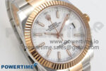 DateJust 41 126331 SS/RG ARF 1:1 Best Edition White Stick Dial on Oyster Bracelet SH3235 (Weighted) - Image 2