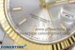 DateJust 41 126333 SS/YG ARF 1:1 Best Edition Silver Stick Dial on Oyster Bracelet SH3235 (Weighted) - Image 5
