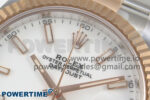 DateJust 41 126331 SS/RG ARF 1:1 Best Edition White Stick Dial on Oyster Bracelet SH3235 (Weighted) - Image 4