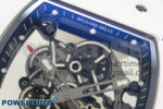 RM055 White Ceramic ZF 1:1 Best Edition on Rubber Strap RMUL2 Super Clone V3 - Image 4