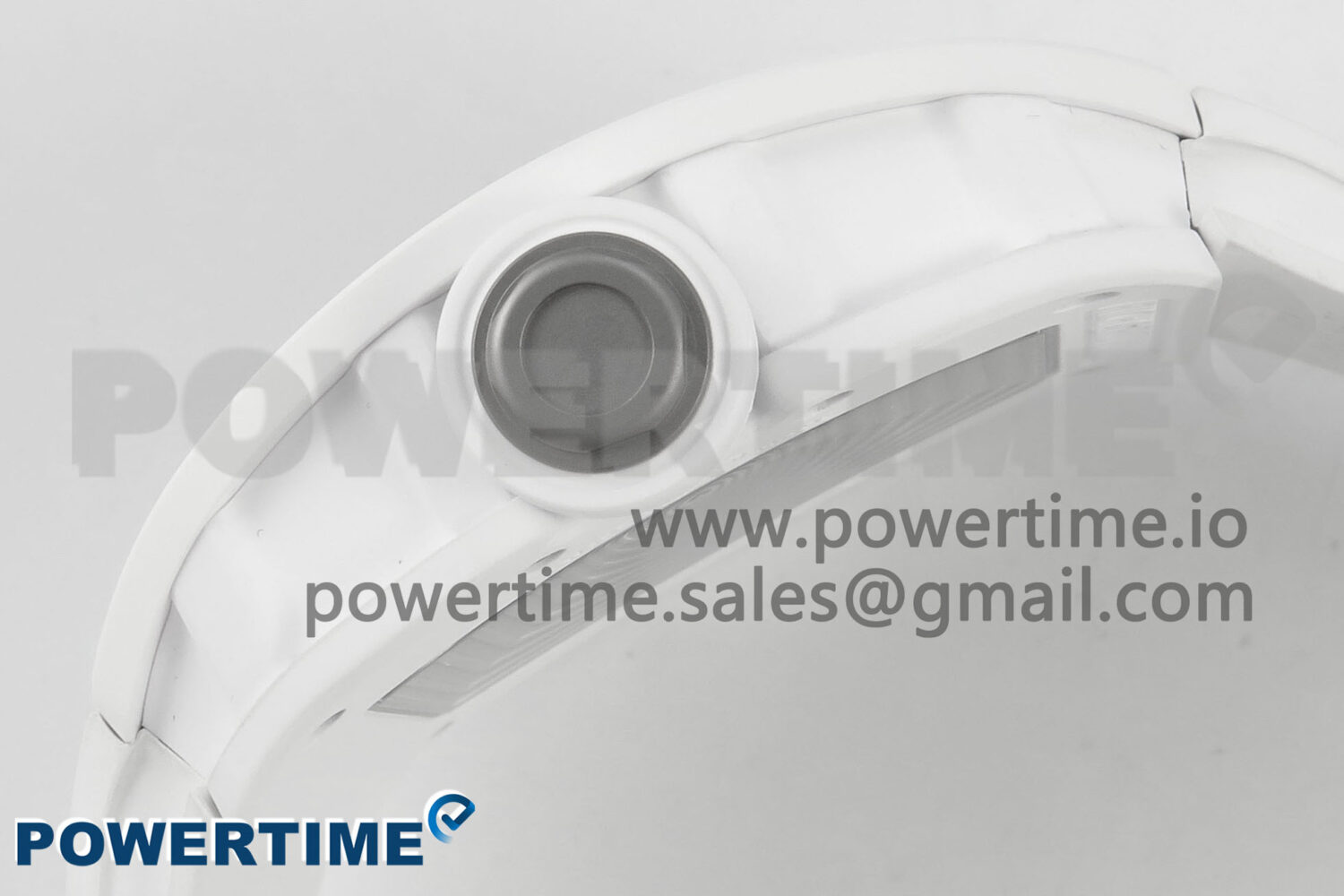 RM055 White Ceramic ZF 1:1 Best Edition on Rubber Strap RMUL2 Super Clone V3 - Image 6