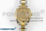 DateJust 41 126333 SS/YG ARF 1:1 Best Edition YG Texture Stick Dial on Oyster Bracelet SH3235 (Weighted)