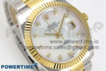 DateJust 41 126333 SS/YG ARF 1:1 Best Edition White MOP Diamonds Dial on Oyster Bracelet SH3235 (Weighted) - Image 2