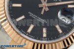DateJust 41 126331 SS/RG ARF 1:1 Best Edition Black Stick Dial on Oyster Bracelet SH3235 (Weighted) - Image 5