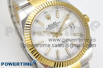 DateJust 41 126333 SS/YG ARF 1:1 Best Edition White Stick Dial on Oyster Bracelet SH3235 (Weighted) - Image 2