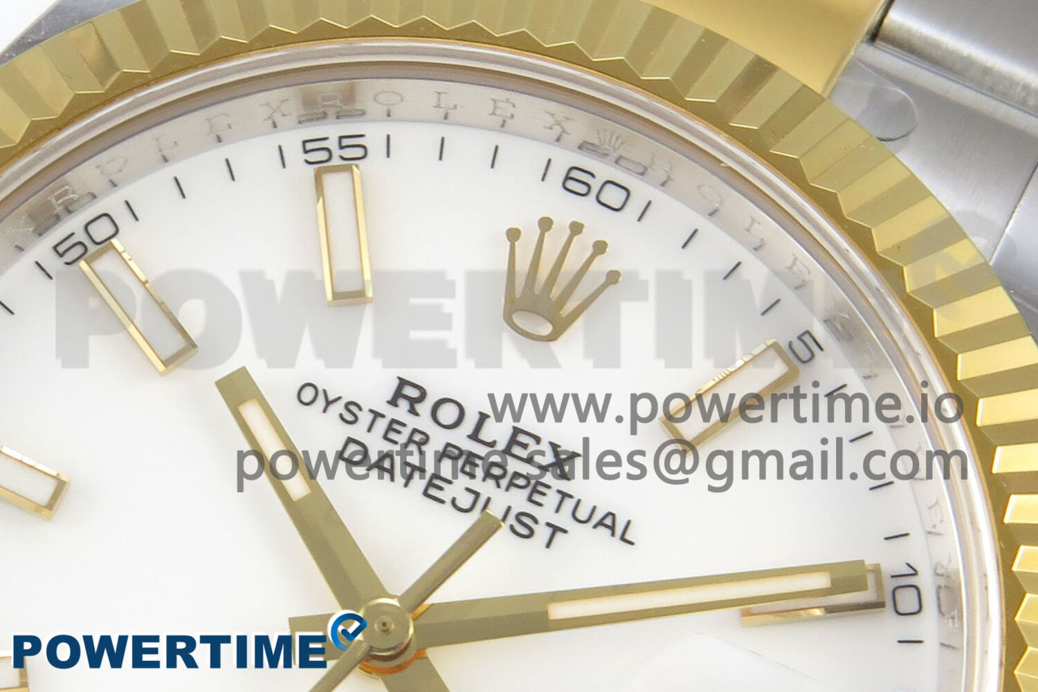 DateJust 41 126333 SS/YG ARF 1:1 Best Edition White Stick Dial on Oyster Bracelet SH3235 (Weighted) - Image 4
