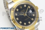 DateJust 41 126333 SS/YG ARF 1:1 Best Edition Black Diamonds Dial on Oyster Bracelet SH3235 (Weighted) - Image 2