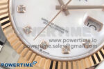 DateJust 41 126331 SS/RG ARF 1:1 Best Edition White MOP Diamonds Dial on Oyster Bracelet SH3235 (Weighted) - Image 5