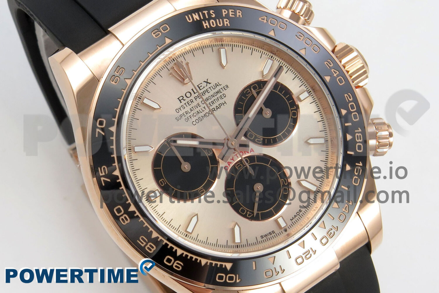 Daytona 126515LN THBF 1:1 Best Edition RG/Black Dial on Oysterflex Strap SH4131 - Image 2
