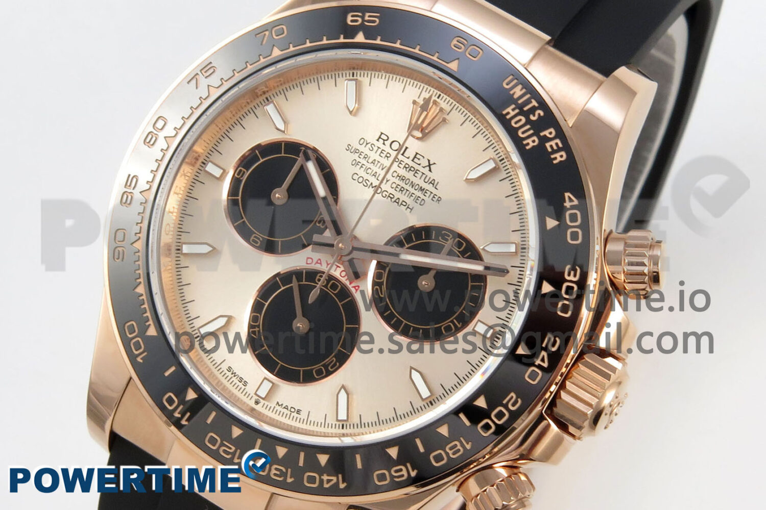 Daytona 126515LN THBF 1:1 Best Edition RG/Black Dial on Oysterflex Strap SH4131 - Image 3