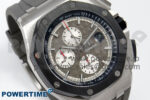 Royal Oak Offshore 44mm SS APPF Best Edition Gray/White Dial Ceramic Bezel on Gray Rubber Strap SA3126 - Image 3