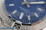 Avenger 43mm SS TF 1:1 Best Edition Blue Dial on SS Bracelet A2824 V2 - Image 5