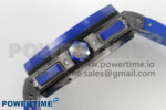 Royal Oak Offshore 44mm Black/Blue Ceramic APJF 1:1 Best Edition Blue Dial on Blue Rubber Strap A3126 - Image 6