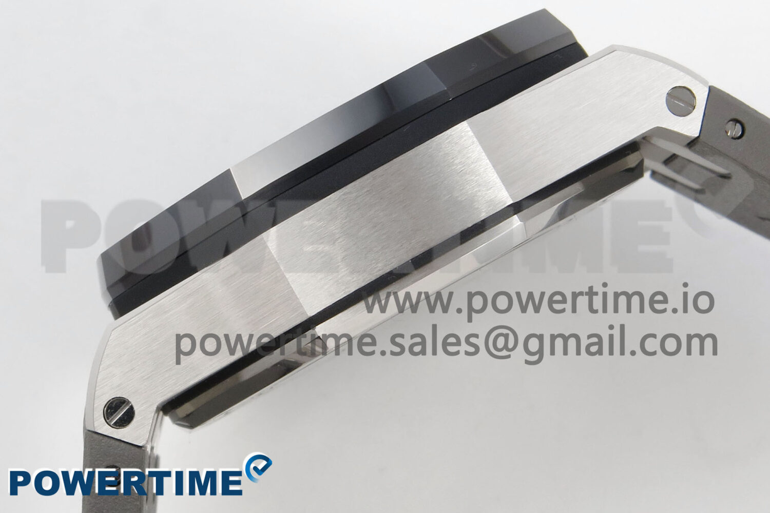 Royal Oak Offshore 44mm SS APPF Best Edition Gray/White Dial Ceramic Bezel on Gray Rubber Strap SA3126 - Image 7