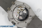 Royal Oak Offshore 44mm SS APPF Best Edition Gray/White Dial Ceramic Bezel on Gray Rubber Strap SA3126 - Image 9
