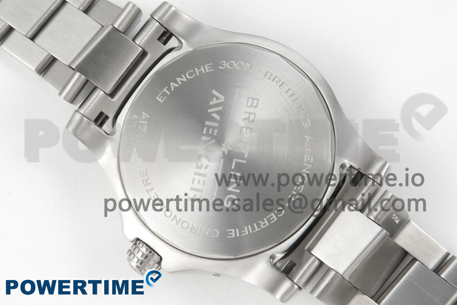 Avenger 43mm SS TF 1:1 Best Edition Blue Dial on SS Bracelet A2824 V2 - Image 8
