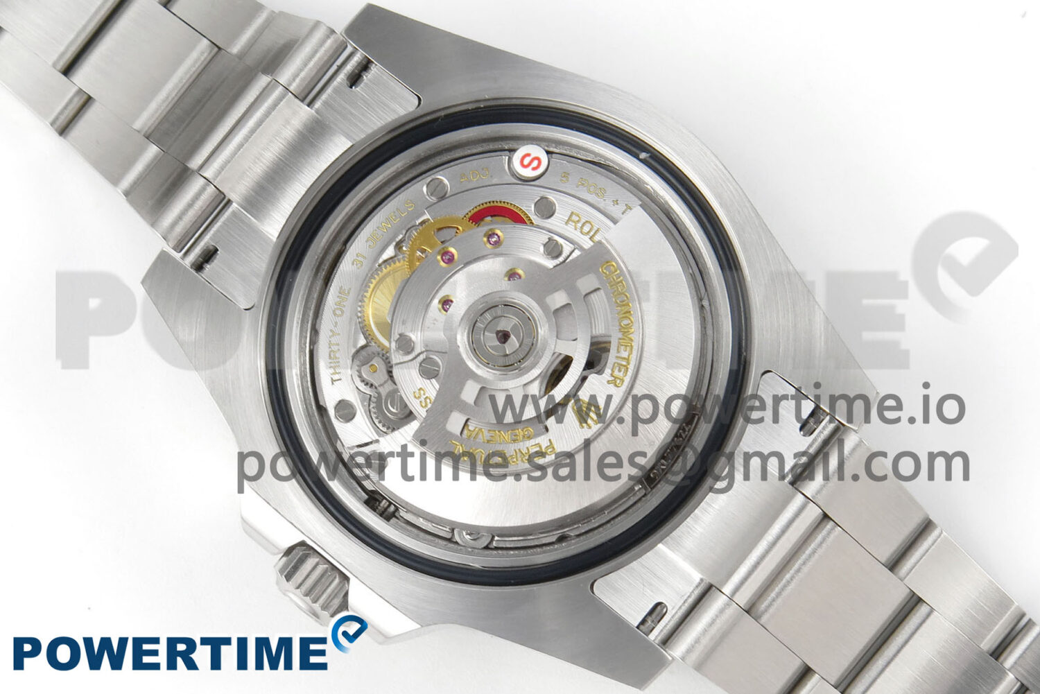 GMT-Master II Black/Red Ceramic 904L ARF 1:1 Best Edition Black Dial on Oyster Bracelet SH3285 CHS - Image 8