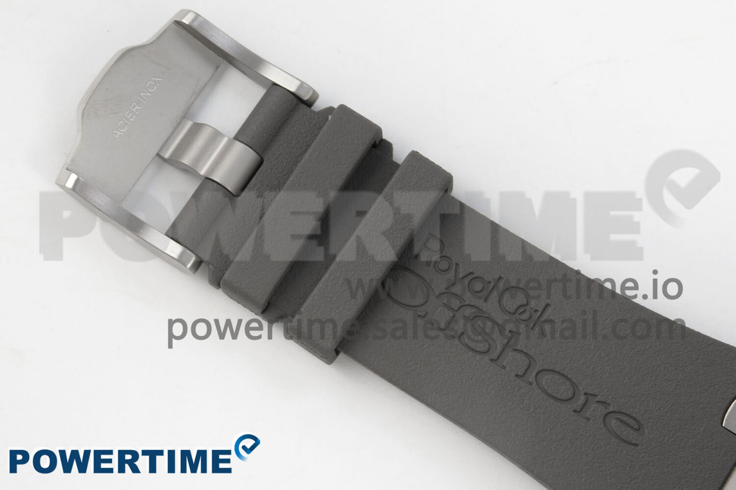 Royal Oak Offshore 44mm SS APPF Best Edition Gray/White Dial Ceramic Bezel on Gray Rubber Strap SA3126 - Image 14