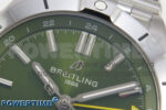 Breitling BLSF Chronomat Automatic 1:1 Best Edition GMT 40mm Green Dial On SS Bracelet A2836 - Image 4