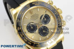 Daytona 126518LN THBF 1:1 Best Edition YG/Black Dial on Oysterflex Strap SH4131 - Image 2