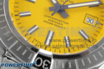 Avenger 43mm SS TF 1:1 Best Edition Yellow Dial on SS Bracelet A2824 V2 - Image 5