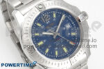 Colt Automatic 44mm TF1:1 Best Edition Blue Dial on SS Bracelet A2824 V2 - Image 2