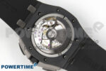 Royal Oak Offshore 44mm Black Ceramic APJF 1:1 Best Edition Gray Dial on Black Rubber Strap A3126 - Image 10