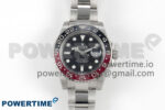 GMT-Master II Black/Red Ceramic 904L ARF 1:1 Best Edition Black Dial on Oyster Bracelet SH3285 CHS