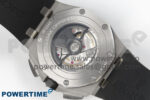 Royal Oak Offshore 44mm SS APPF Best Edition Black Dial Ceramic Bezel on Black Rubber Strap SA3126 - Image 8