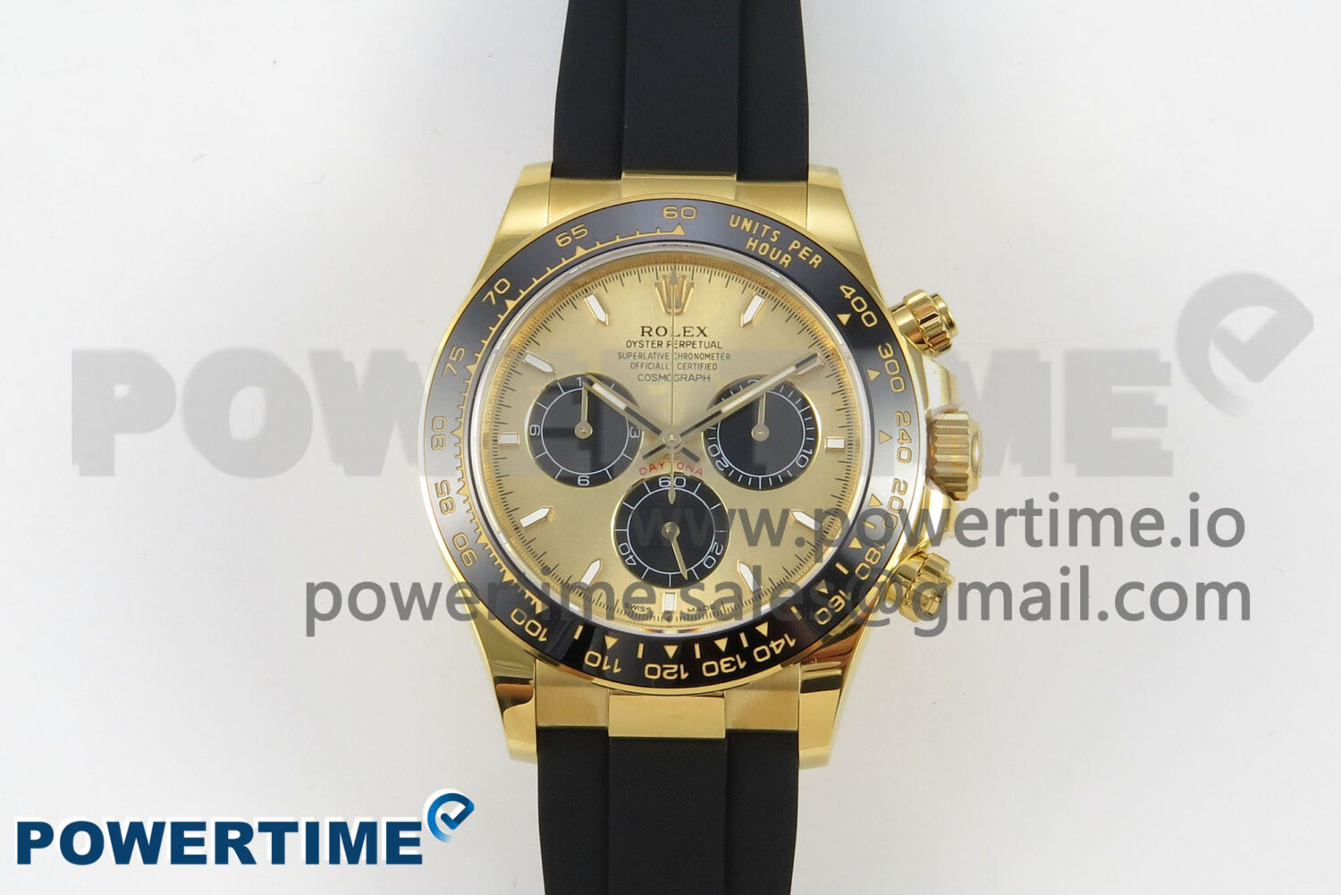 Daytona 126518LN THBF 1:1 Best Edition YG/Black Dial on Oysterflex Strap SH4131 - Image 1