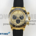 Daytona 126518LN THBF 1:1 Best Edition YG/Black Dial on Oysterflex Strap SH4131