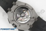 Royal Oak Offshore 44mm SS APPF Best Edition Black Dial Ceramic Bezel on Black Rubber Strap SA3126 - Image 9