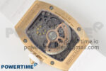 RM07 Ladies Full Diamonds RG ZF 1:1 Best Edition White MOP Dial on White Rubber Strap CRMA2 Clone - Image 9