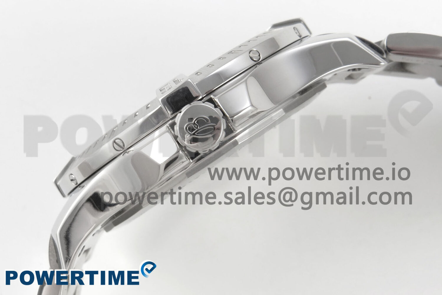 Colt Automatic 44mm TF1:1 Best Edition Blue Dial on SS Bracelet A2824 V2 - Image 6