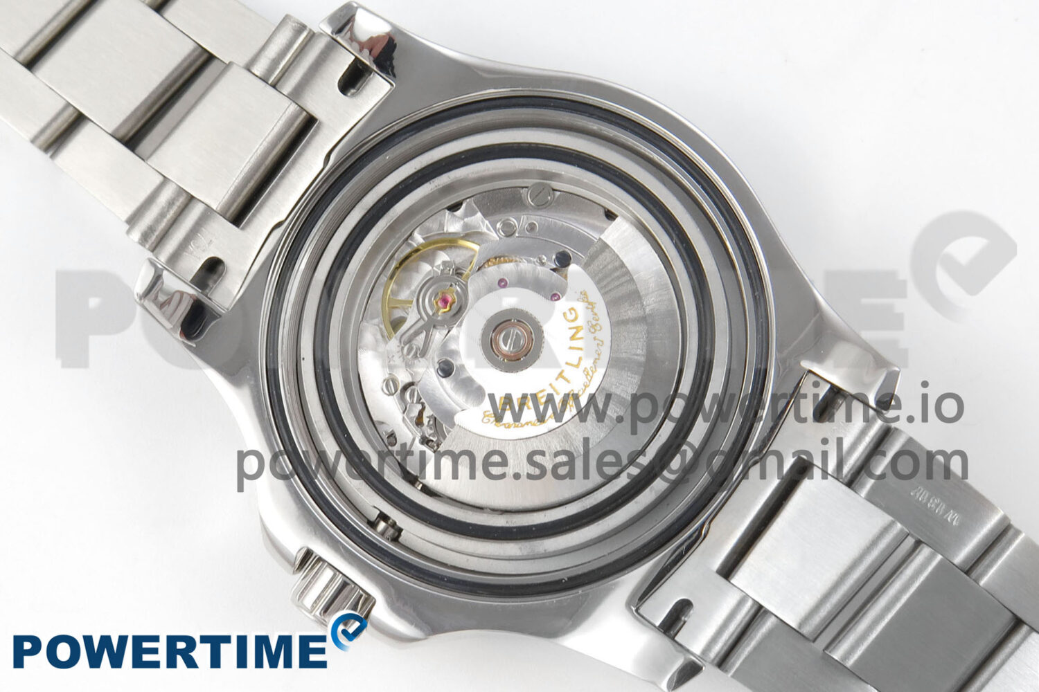 Colt Automatic 44mm TF1:1 Best Edition Blue Dial on SS Bracelet A2824 V2 - Image 9
