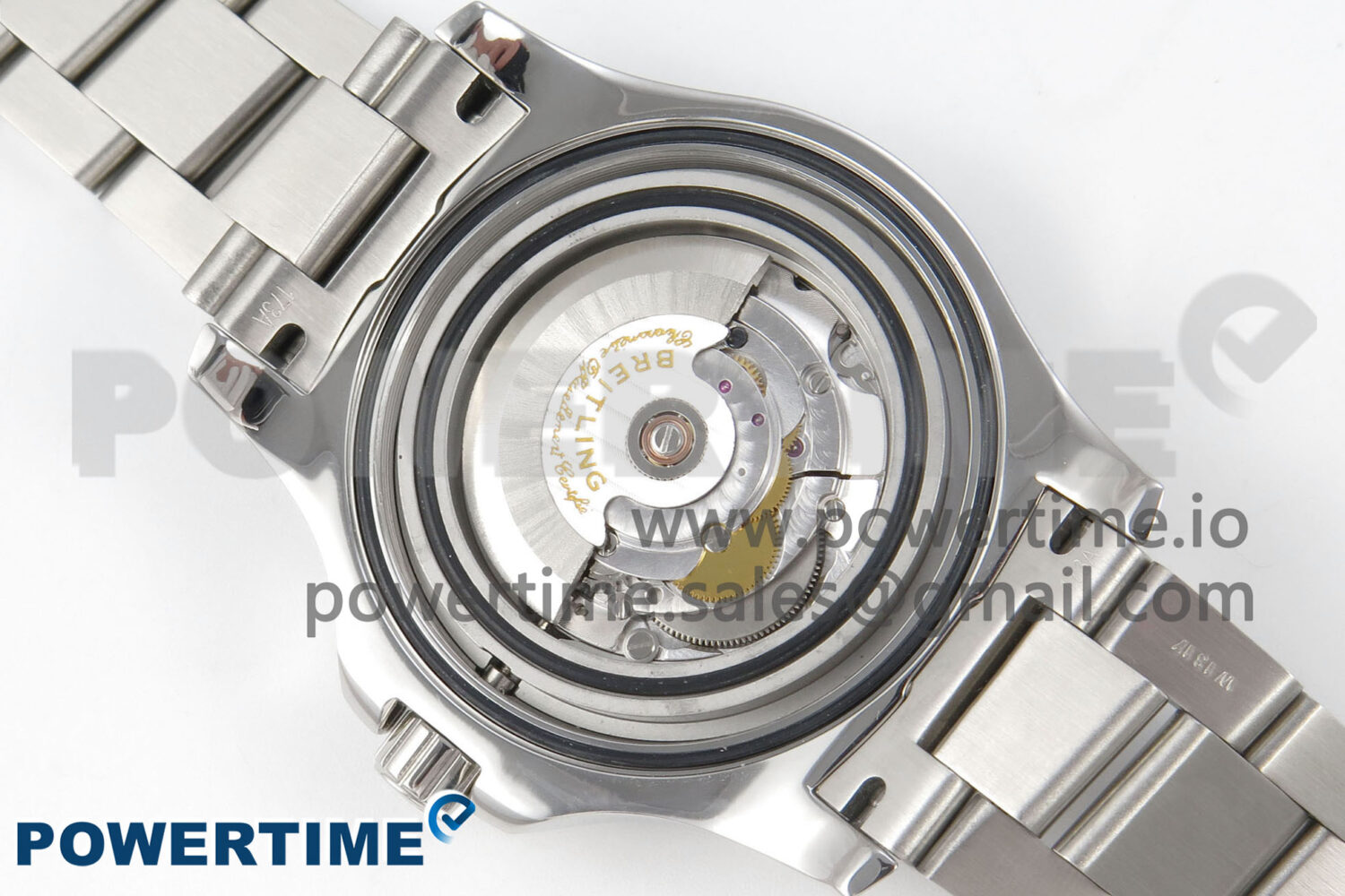 Colt Automatic 44mm TF1:1 Best Edition Blue Dial on SS Bracelet A2824 V2 - Image 10