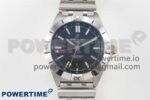 Breitling BLSF Chronomat Automatic 1:1 Best Edition GMT 40mm Black Dial On SS Bracelet A2836