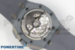 Royal Oak Offshore 44mm Titanium APJF 1:1 Best Edition Blue Dial on Gray Rubber Strap A3126 - Image 9