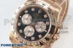 Daytona 126505 THBF 1:1 Best Edition Black/RG Dial on RG Bracelet SH4131 - Image 3