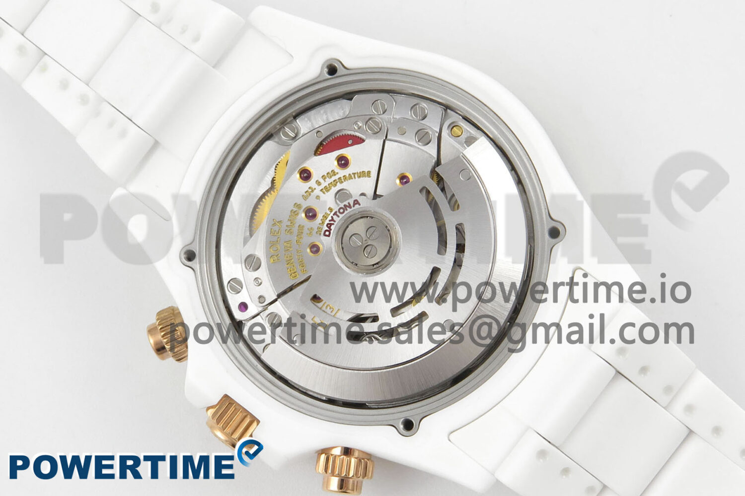 Daytona White Ceramic Case and Bracelet Black Rainbow Dial Rainbow Bezel SONIC Best Edition SA4130 - Image 9