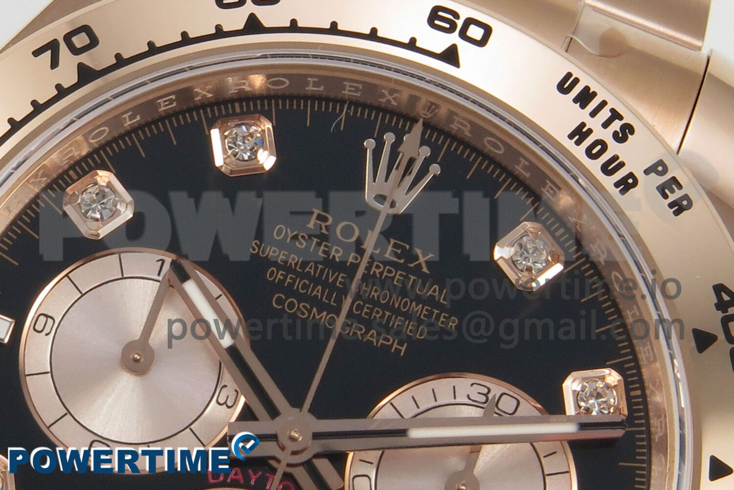 Daytona 126505 THBF 1:1 Best Edition Black/RG Dial on RG Bracelet SH4131 - Image 4