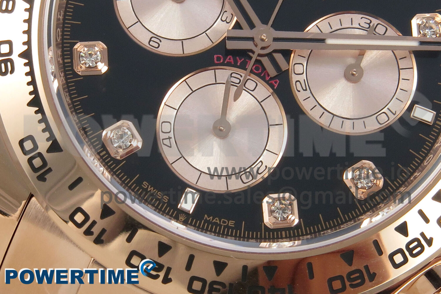 Daytona 126505 THBF 1:1 Best Edition Black/RG Dial on RG Bracelet SH4131 - Image 5