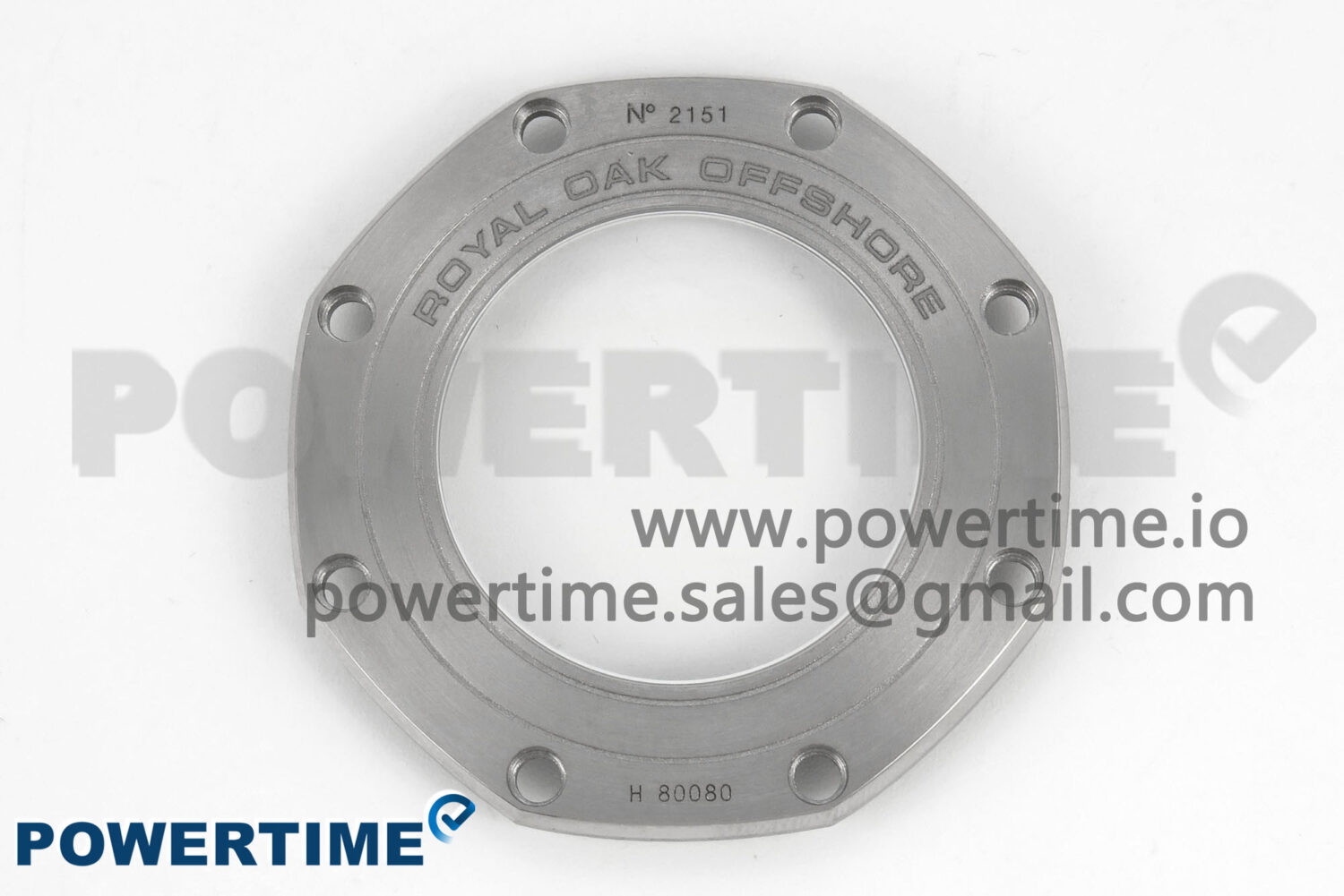 Royal Oak Offshore 44mm Titanium APJF 1:1 Best Edition Blue Dial on Gray Rubber Strap A3126 - Image 11