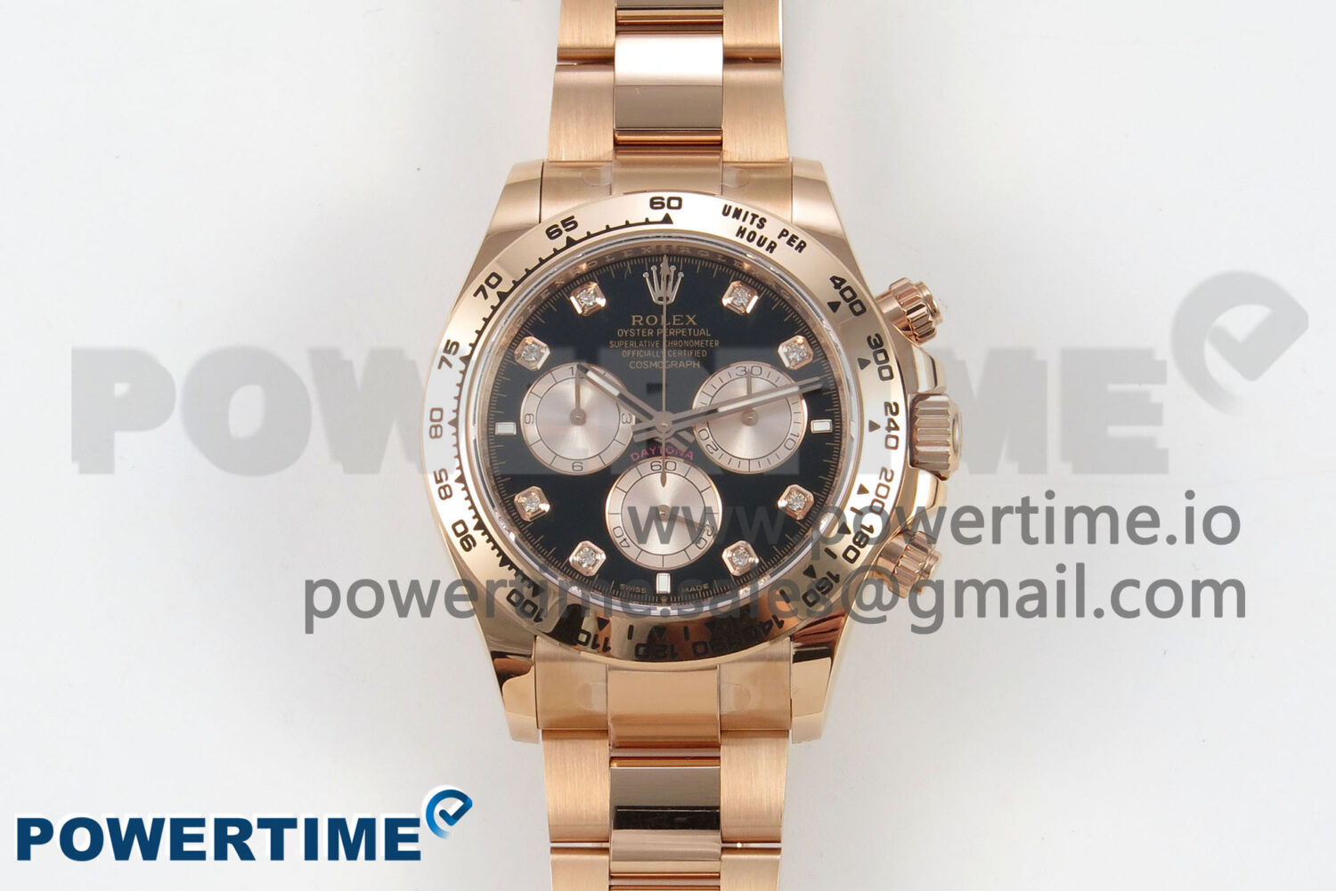 Daytona 126505 THBF 1:1 Best Edition Black/RG Dial on RG Bracelet SH4131 - Image 1