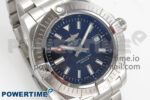 Avenger 43mm SS TF 1:1 Best Edition Black Dial on SS Bracelet A2824 V2 - Image 2