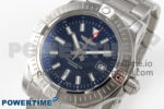 Avenger 43mm SS TF 1:1 Best Edition Black Dial on SS Bracelet A2824 V2 - Image 3