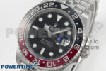 GMT-Master II Black/Red Ceramic 904L ARF 1:1 Best Edition Black Dial on Jubilee Bracelet SH3285 CHS - Image 3