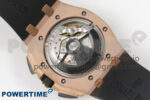 Royal Oak Offshore 44mm RG APPF Best Edition Gray Dial Ceramic Bezel on Black Rubber Strap SA3126 - Image 10